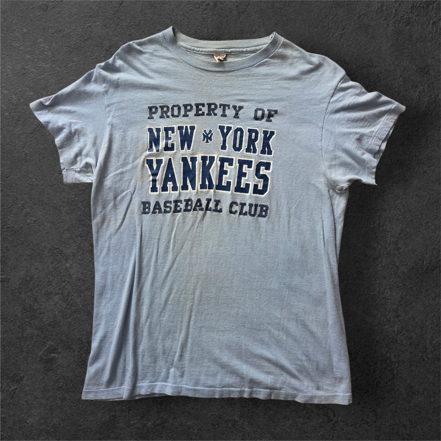 70s Property of New York Yankees tee