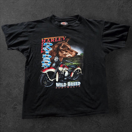 90s Wild Breed Harley Davidson tee