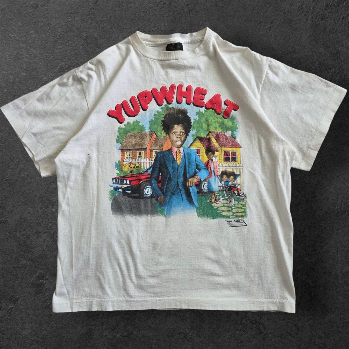 1985 YupWheat parody tee