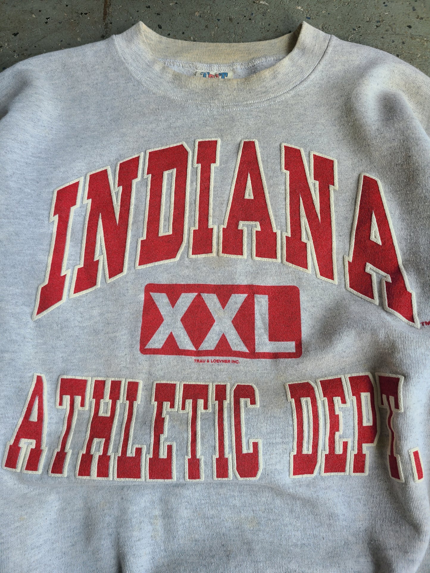 Vintage Indiana Athletic Dept. Crewneck Sweatshirt Size XL