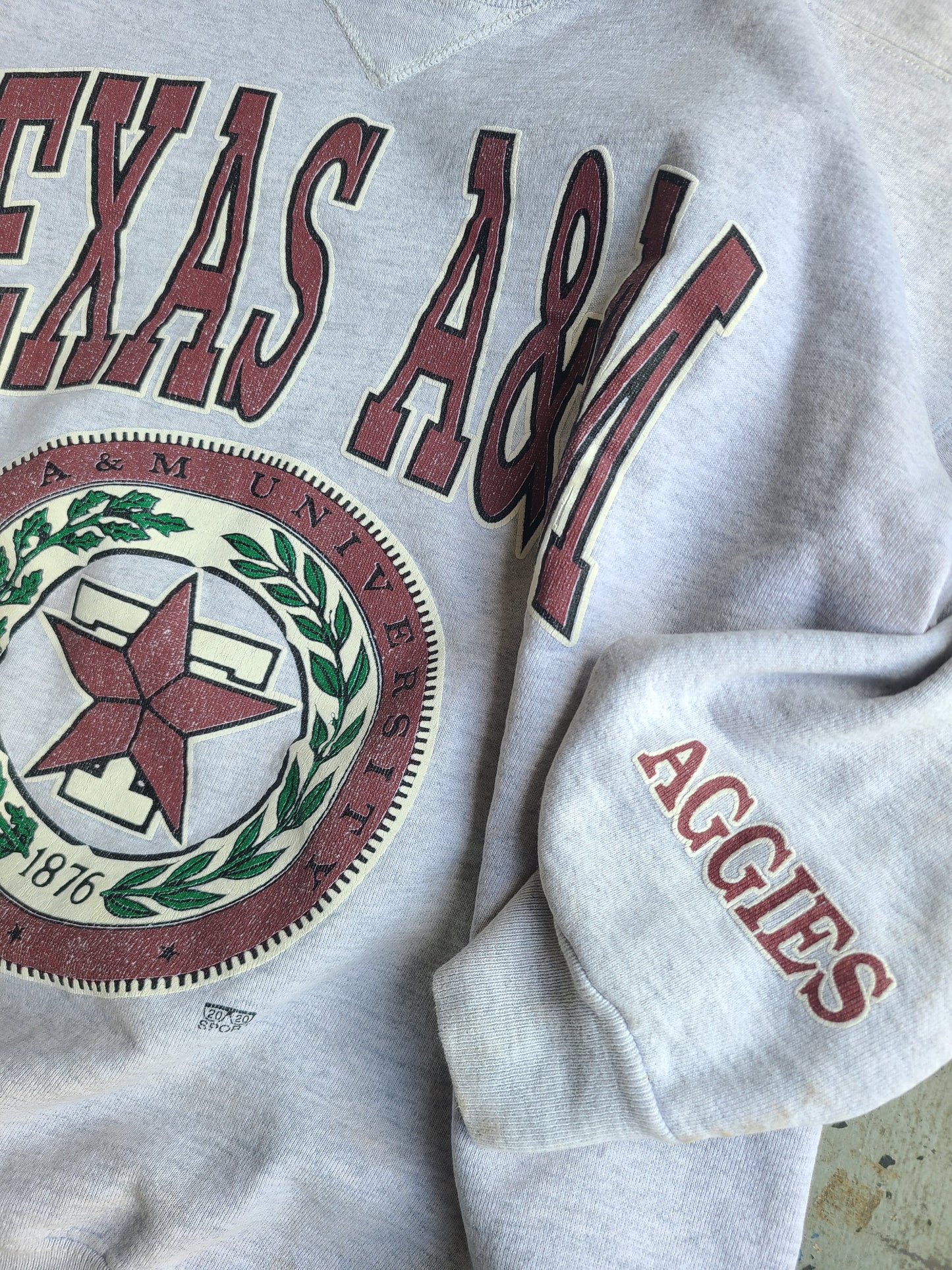 90s Texas A&M University Crewneck Sweatshirt Size L