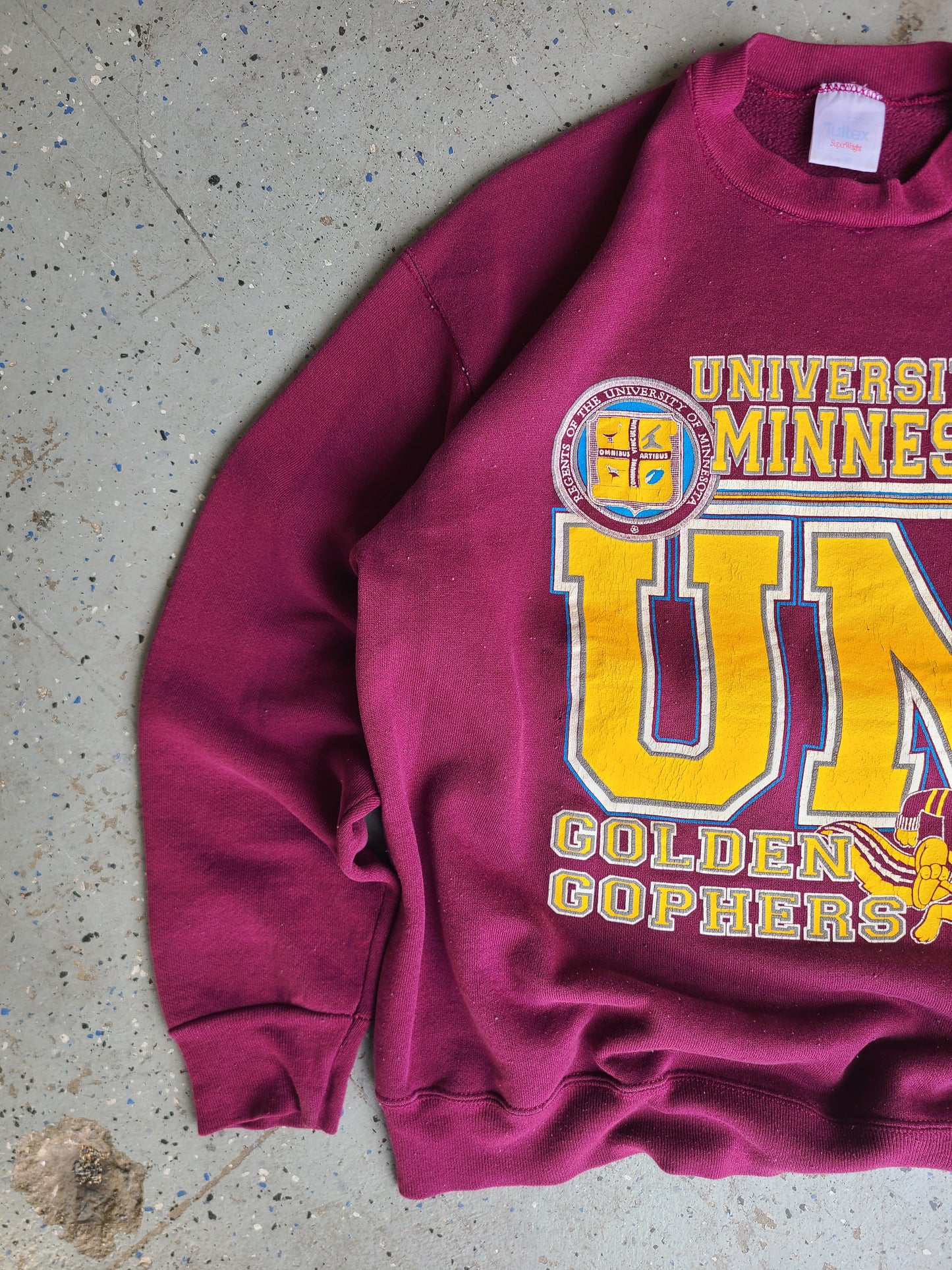 Vtg University of Minnesota Golden Gophers Crewneck Sweatshirt Size L