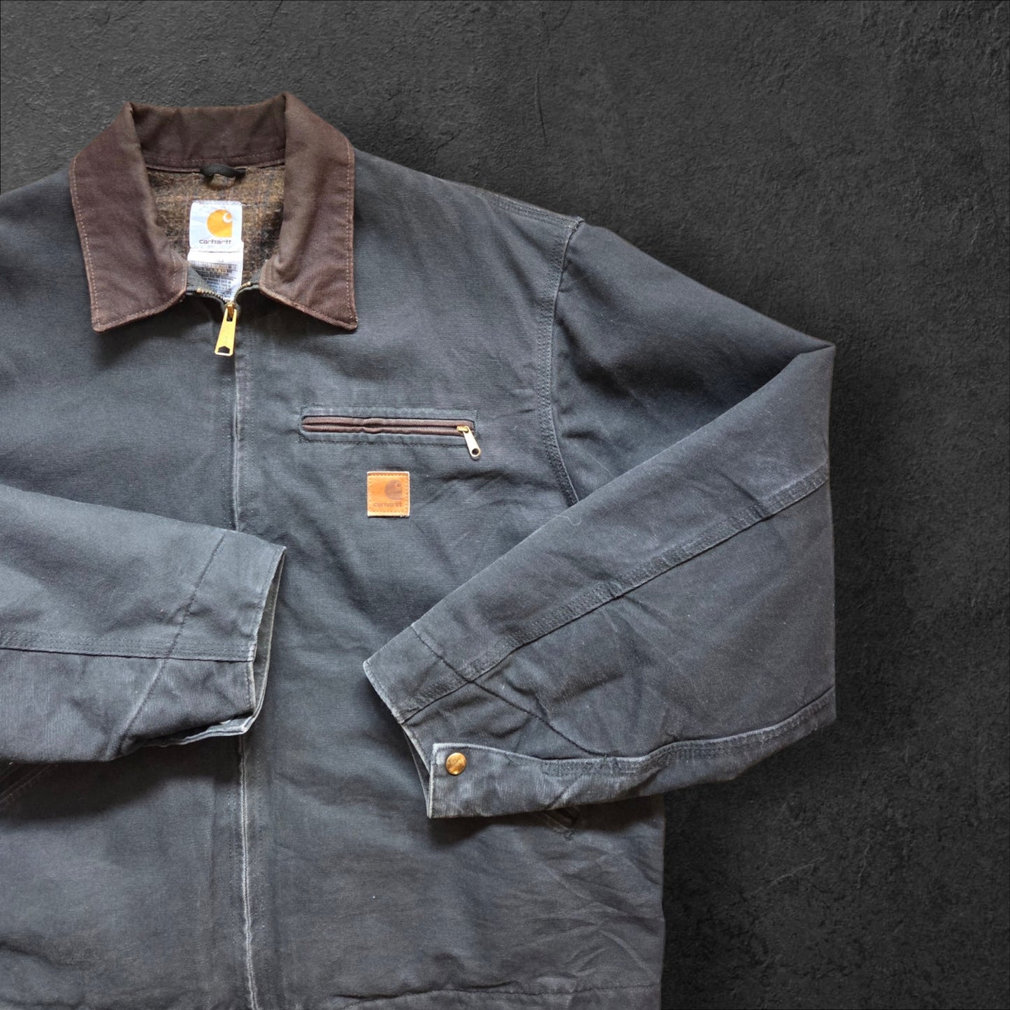Black Carhartt Detroit jacket J97 BLK size XL