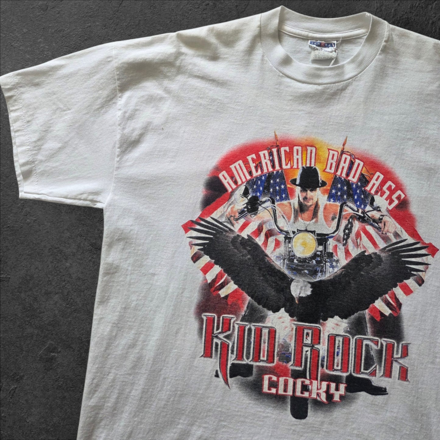 2002 Kid Rock American Badass tour tee