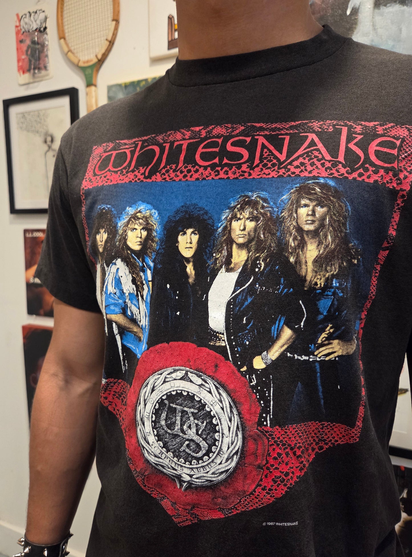 1987 WHITESNAKE North American Tour