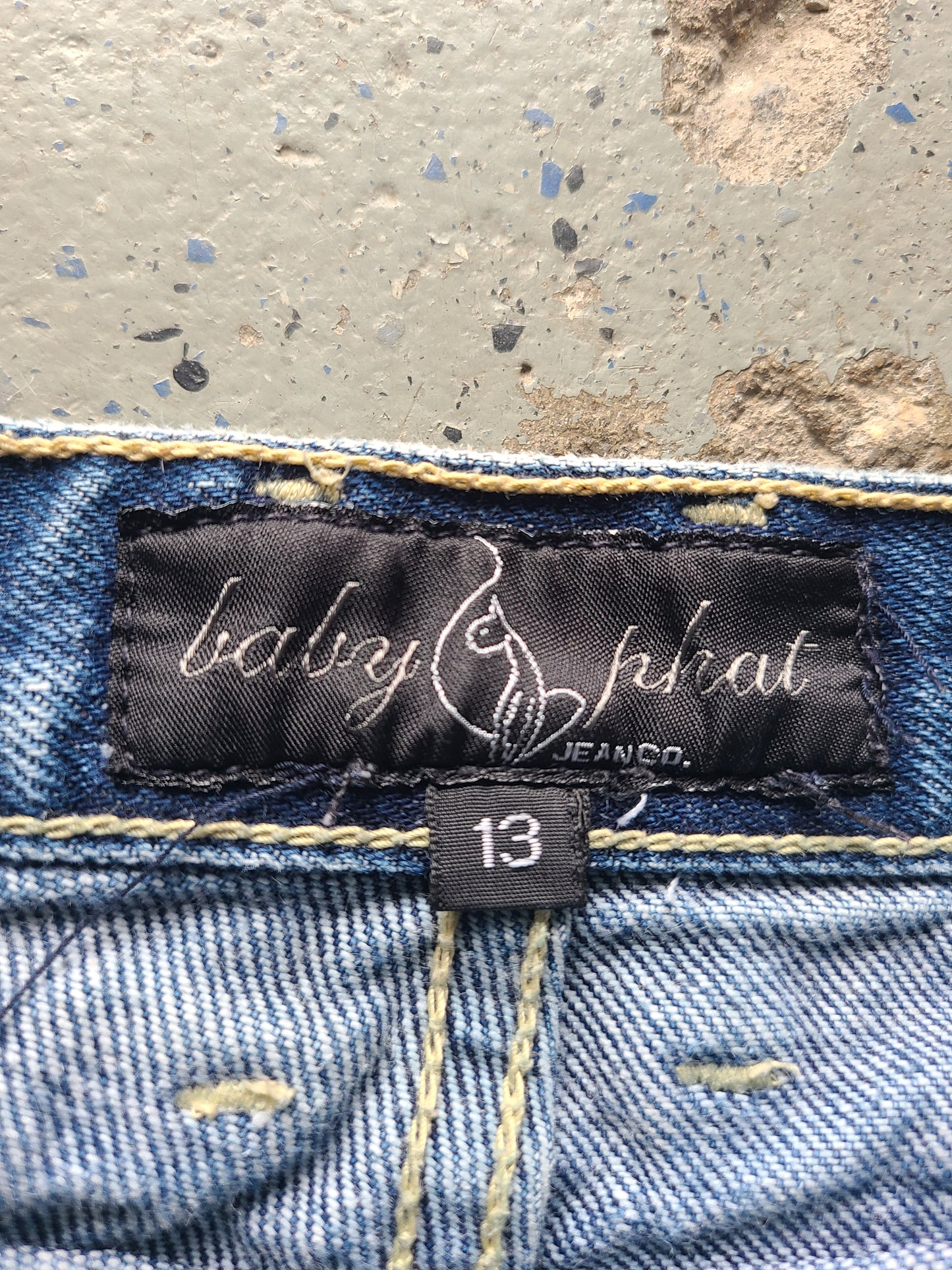 Y2K Baby Phat Wide Leg Jeans Size 13