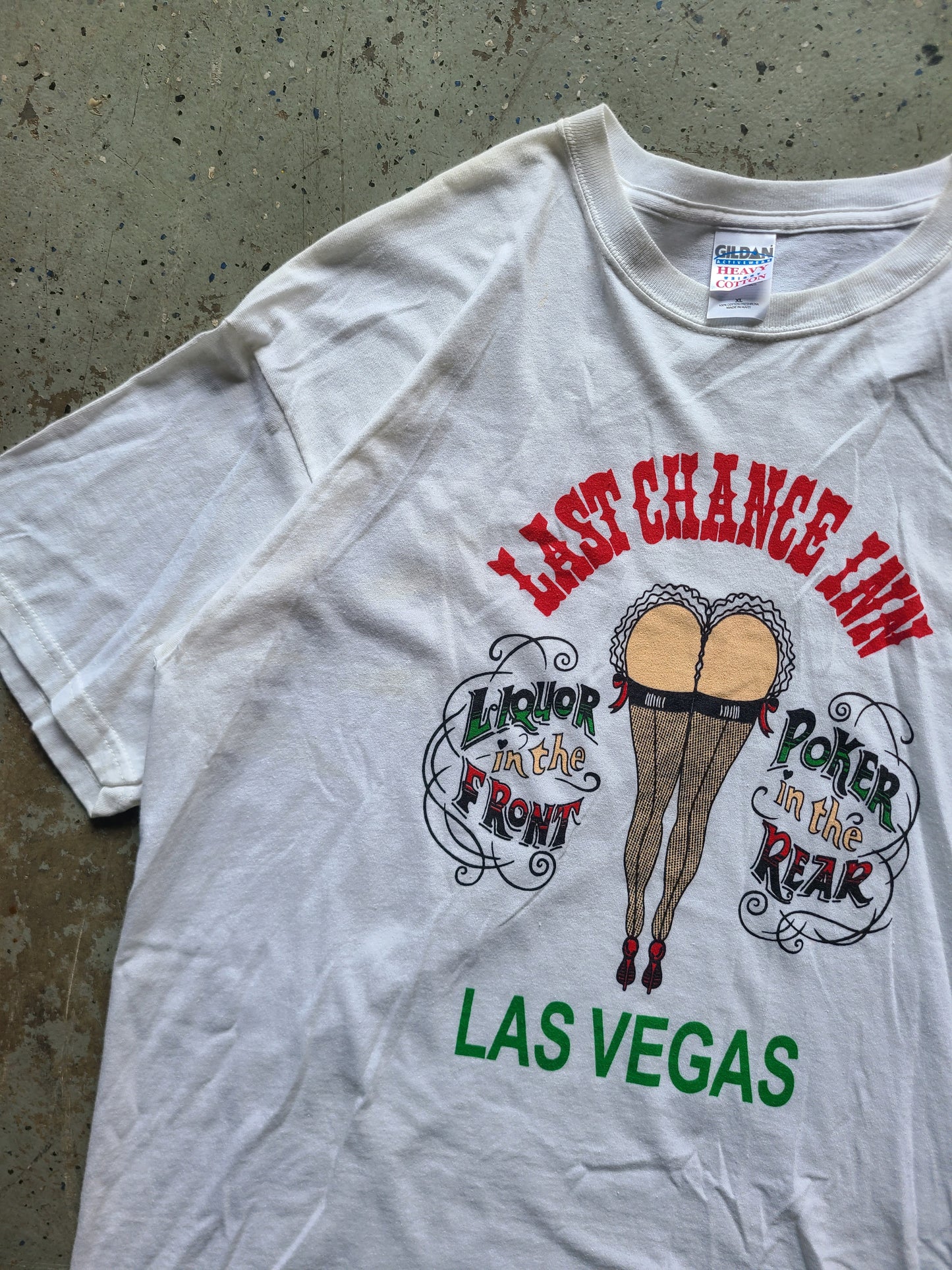 Last Chance Inn Las Vegas T-shirt Size XL