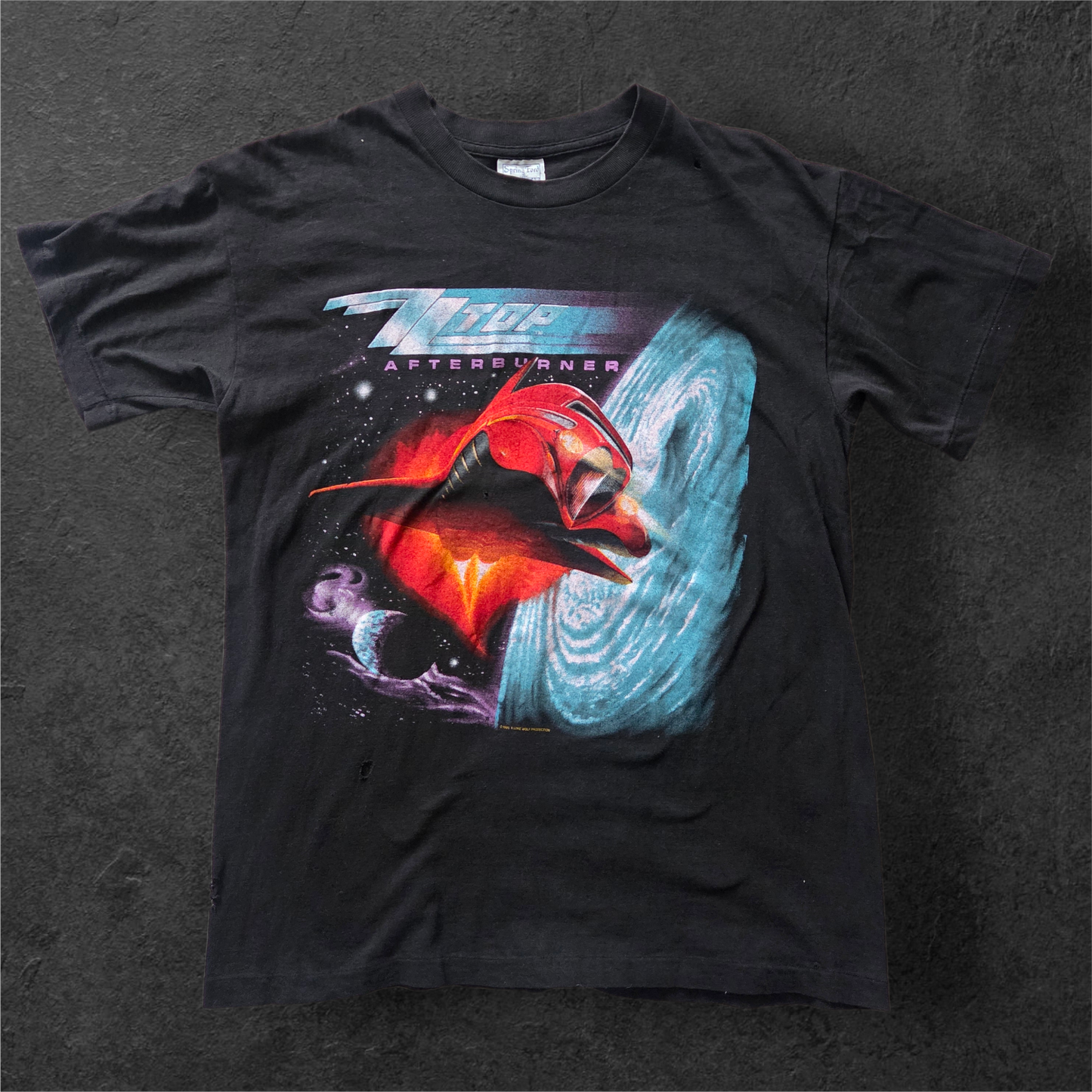 1986 ZZ TOP Afterburner tee