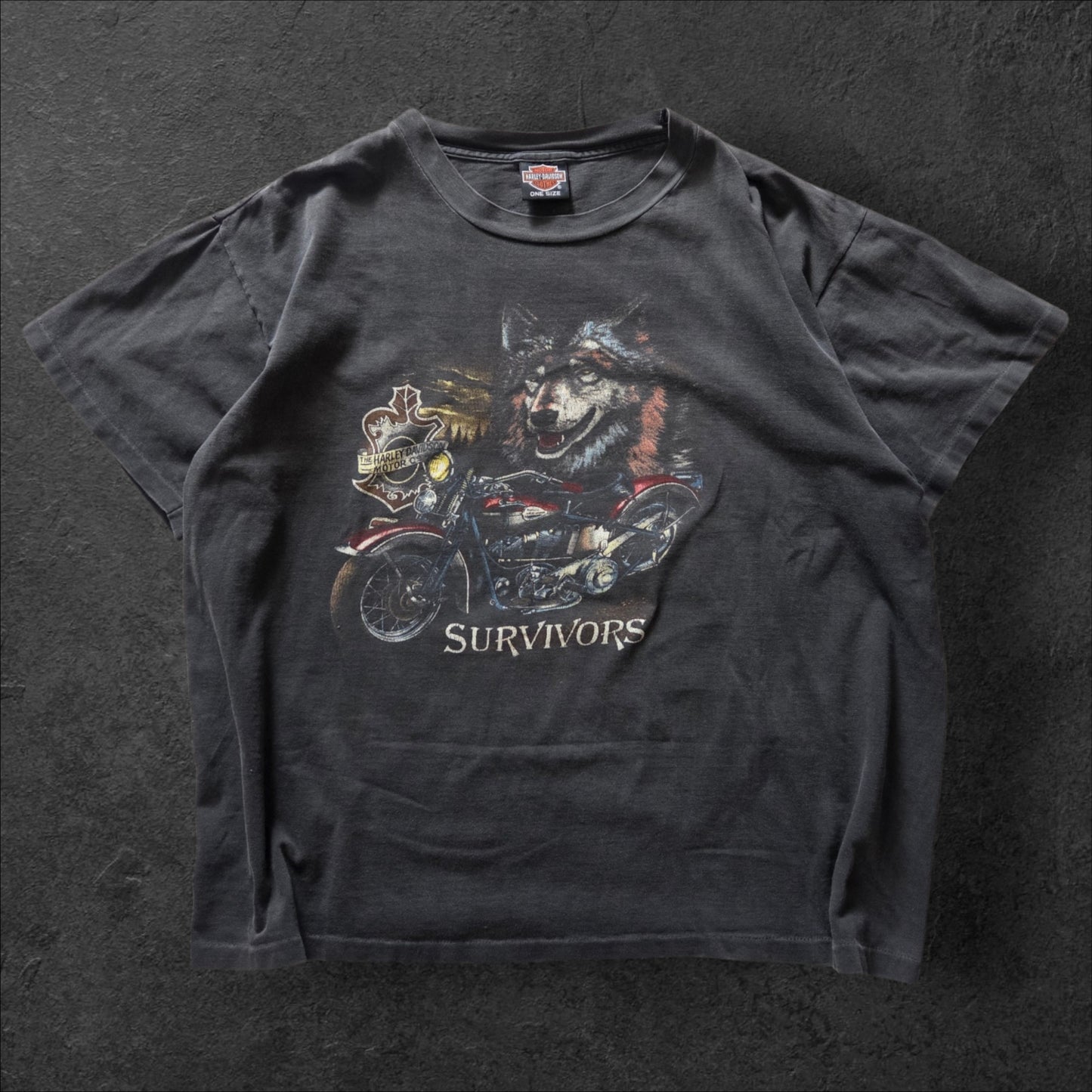 90s Survivors Harley Davidson tee