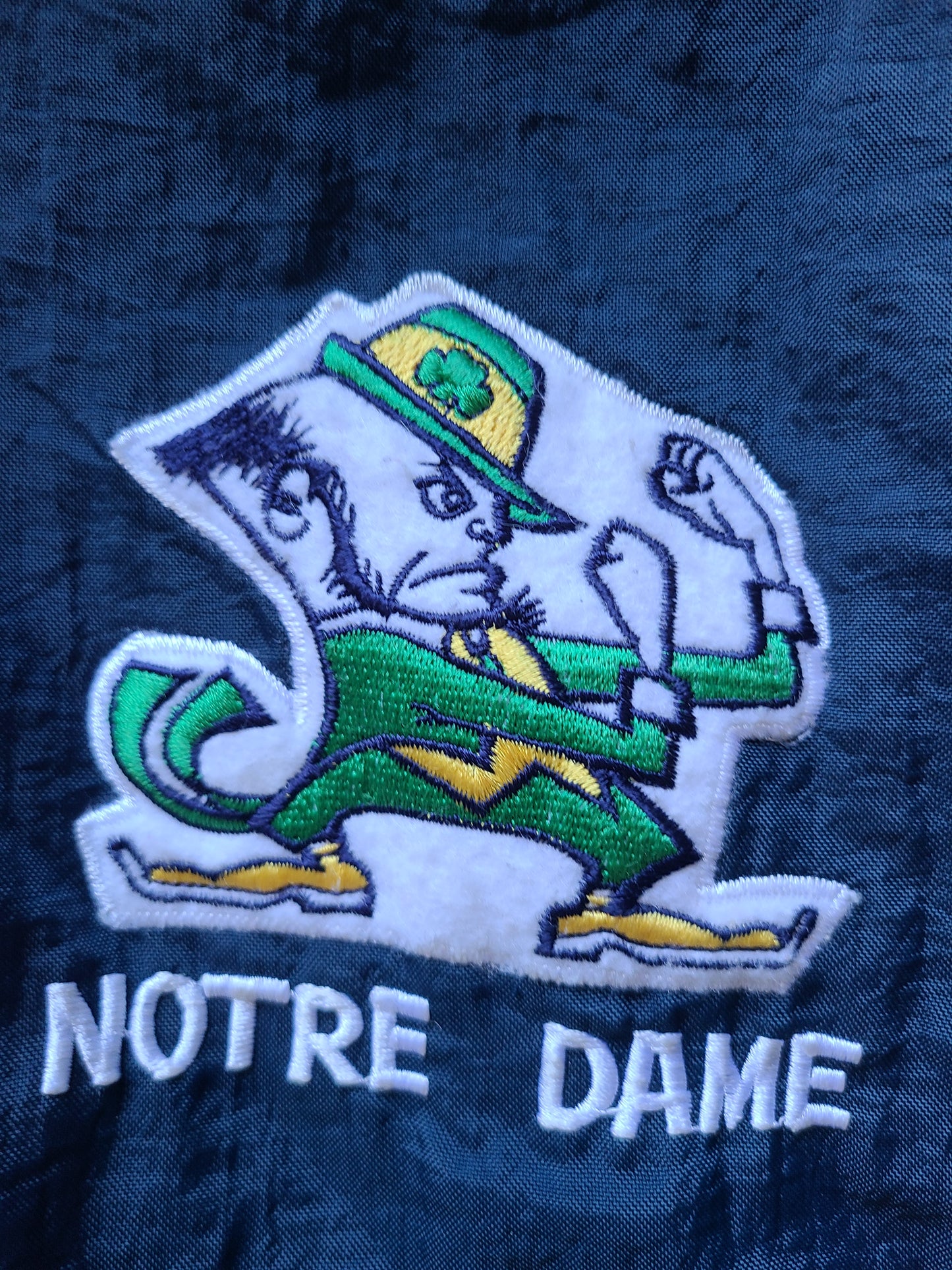 90s Starter Notre Dame Custom team coat Size XL