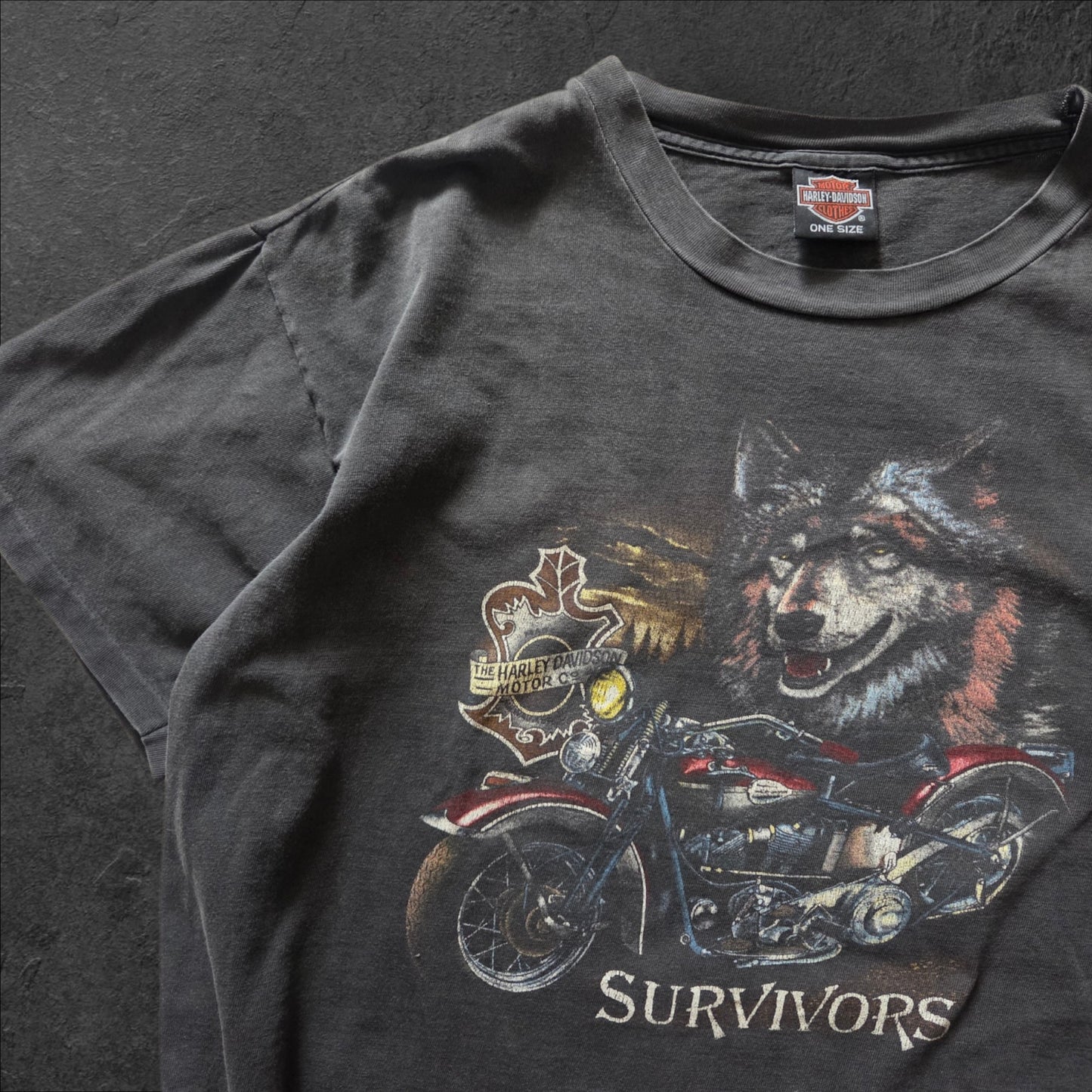 90s Survivors Harley Davidson tee