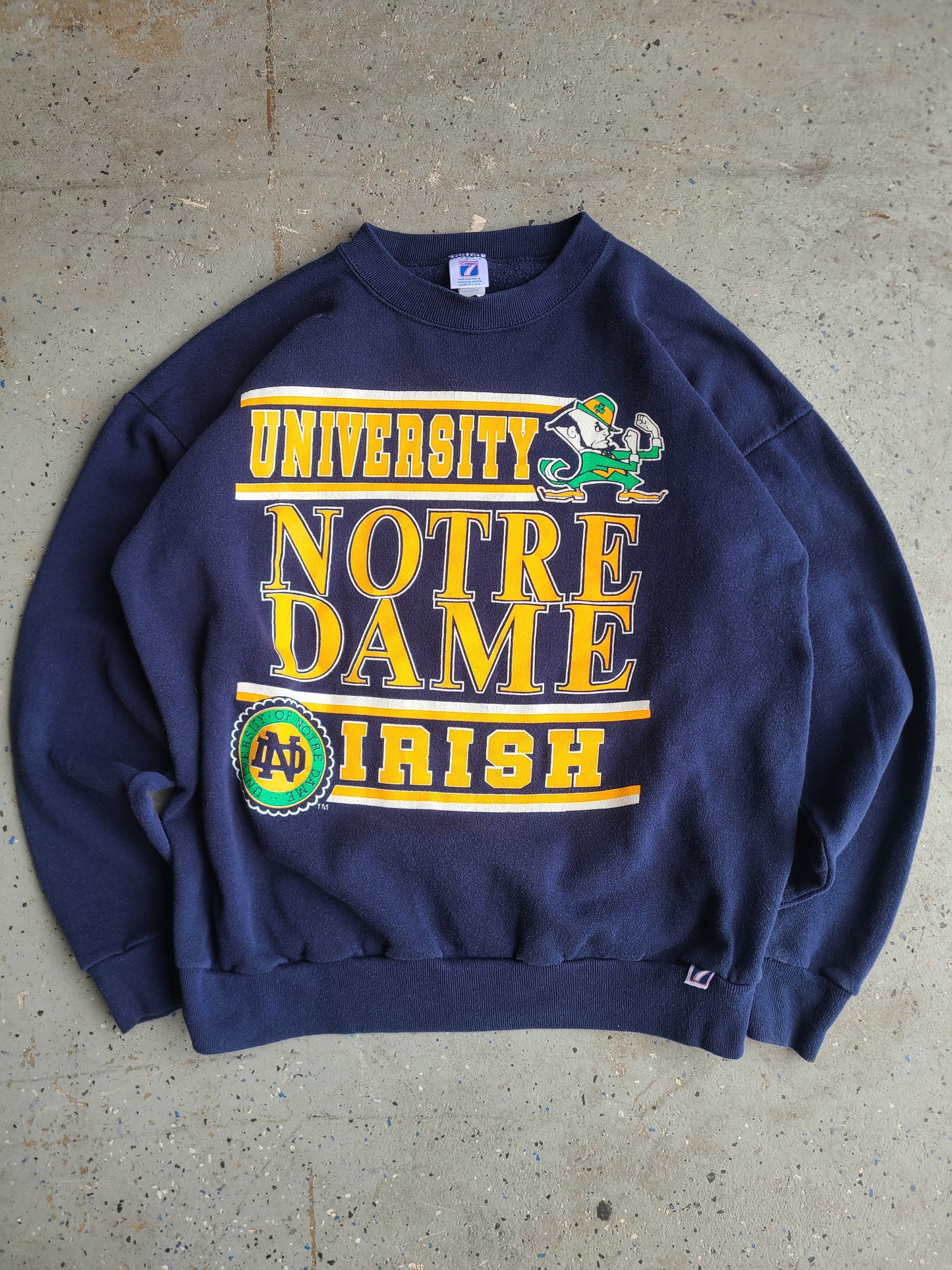 90s Notre Dame Irish Crewneck Sweatshirt Size XL