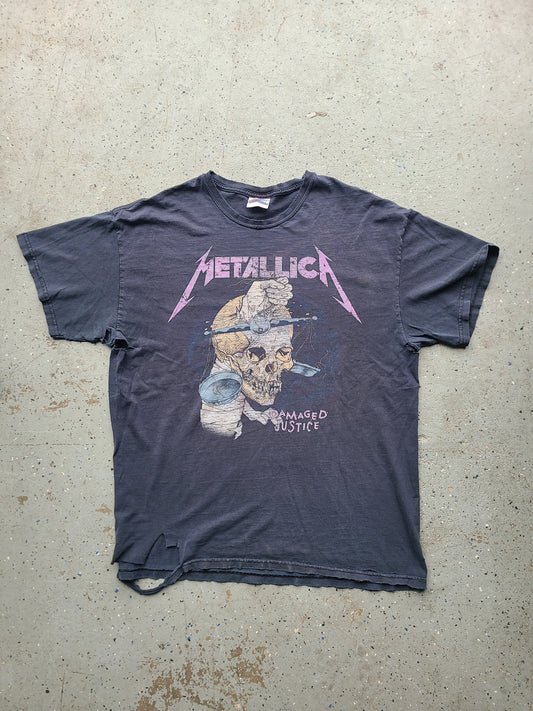 Metallica Damaged Justice 2008 reprint Size XL