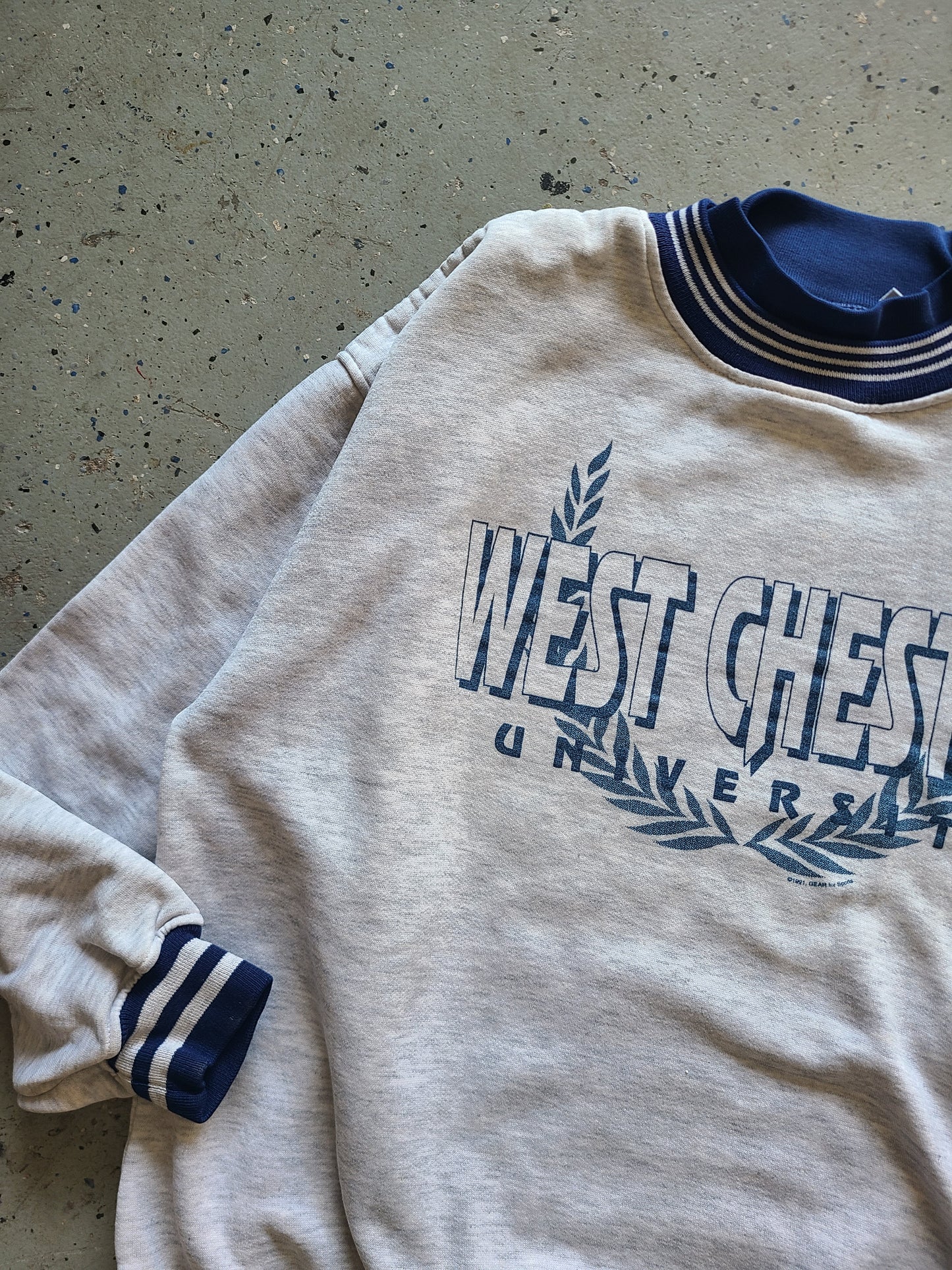 1991 West Chester University Crewneck Size XL