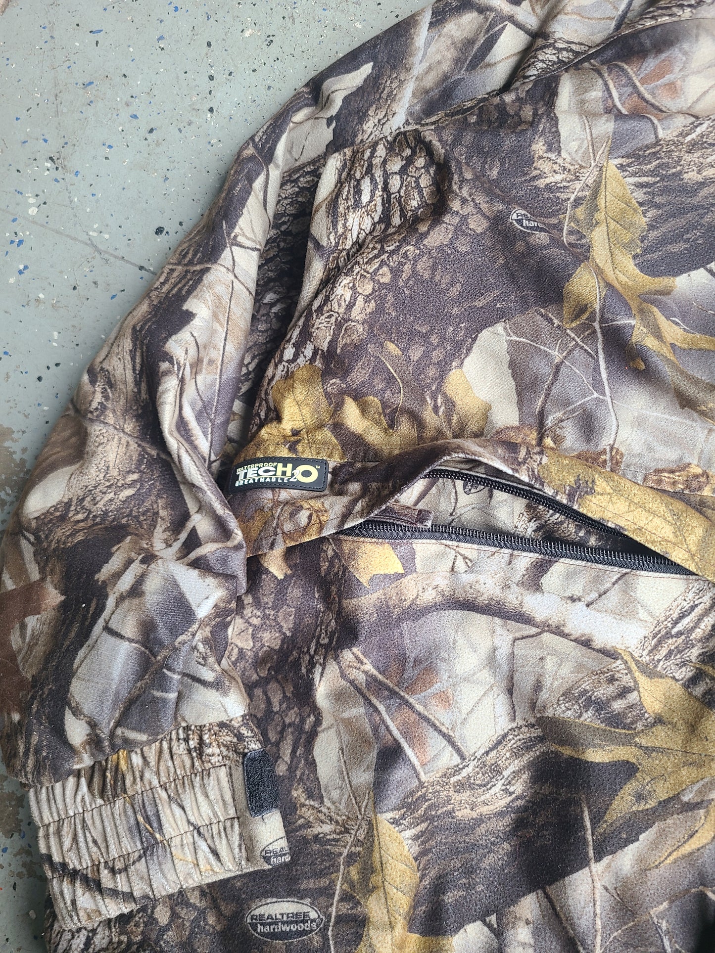 Waterproof TECH20 CAMO Hooded Jacket Size XL