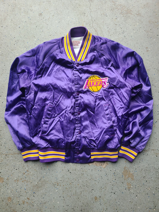 80s Lakers Satin jacket Size Medium