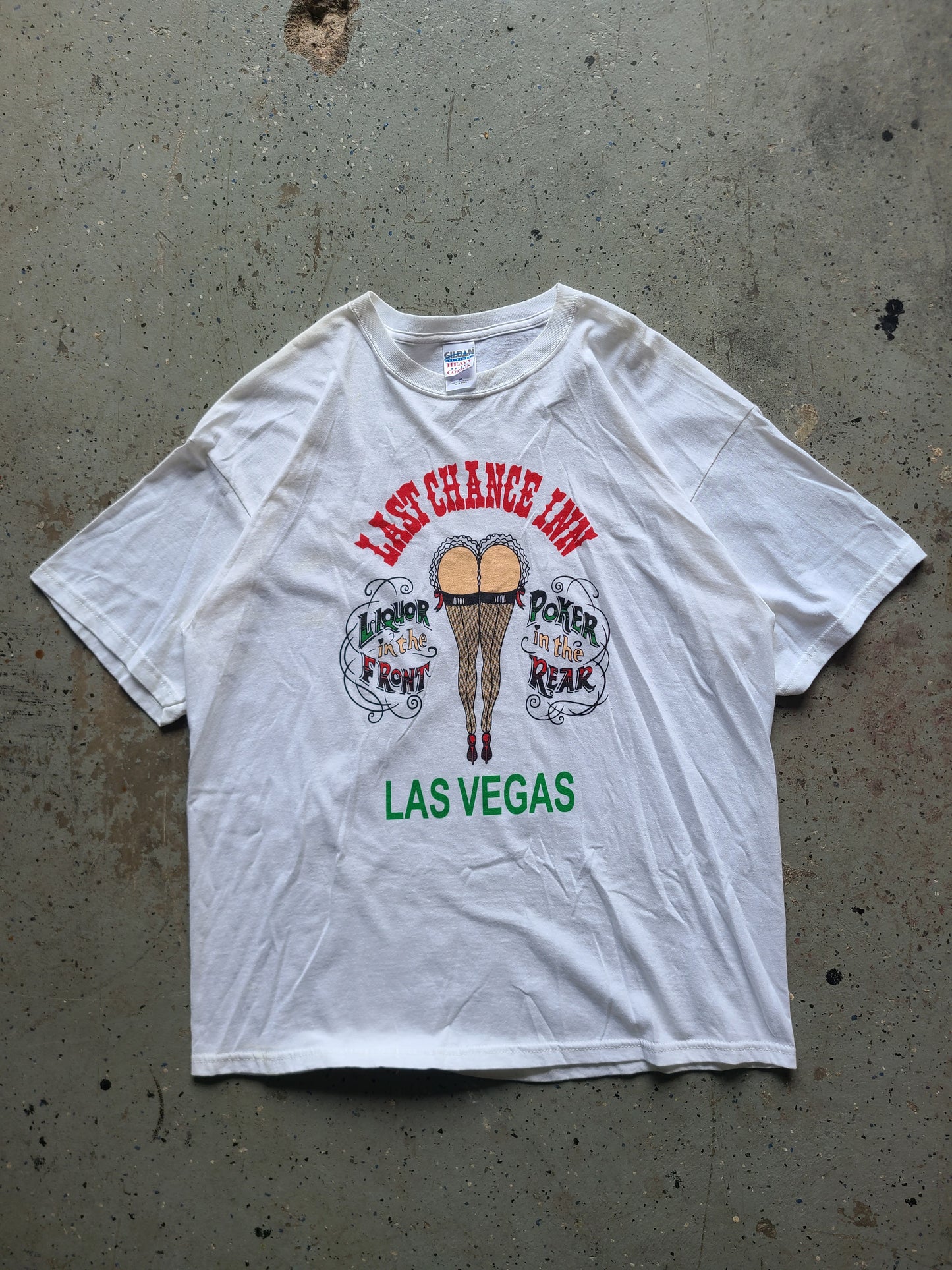 Last Chance Inn Las Vegas T-shirt Size XL